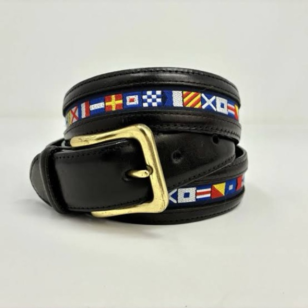 • [Brighton] Nautical Flag Belt •